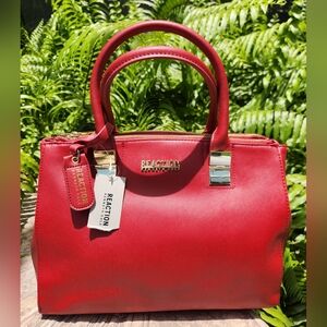 Reaction Kenneth Cole Bold Red Satchel